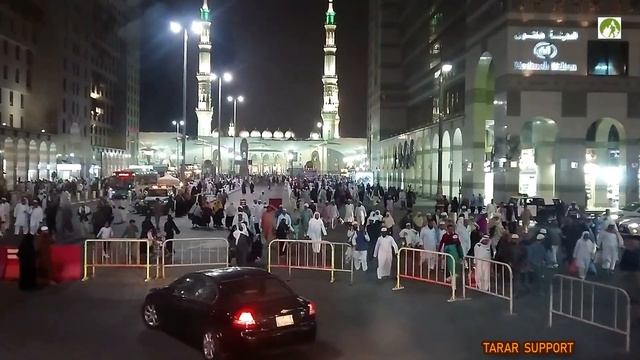 Traveling Saudi Arabia Streets NightLife in Madina