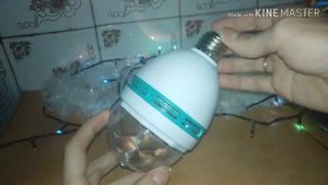 ДИСКО -- ЛАМПА с Дикси. Мульти свечение. Вращающаяся.