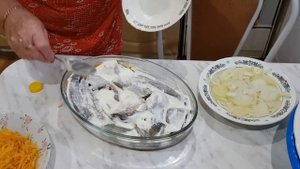 Запеченная рыба с овощами в духовке