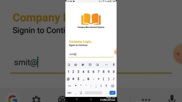 Campus-Recruitment-System-React-Native-App смотреть онлайн