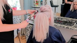 ☆ Как Сделать Высокий ХВОСТ на длинных волосах + Макияж в карандашной технике с палеткой Atelier?