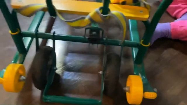 Как опускаются и поднимаются колёса в санках. Обзор детских санок «Универсал». смотреть онлайн