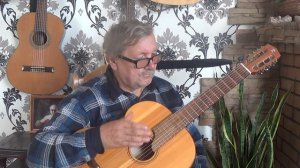 Гитара 7 стр Doff копия Шерцера, которая была у С. Орехова