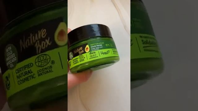 Nature Box restorative hair mask отзыв смотреть онлайн