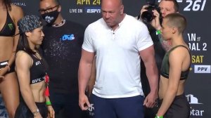 UFC 261: ВАЛЕНТИНА ШЕВЧЕНКО Битвы взглядов