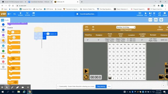 VEX VR Coordinate Numbers Level 1 смотреть онлайн