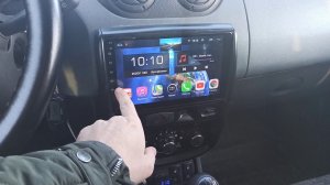 магнитола 2 din 9 дюймов на Рено Дастер с Али экспресс. Здоровый экран!!! 9 дюймов