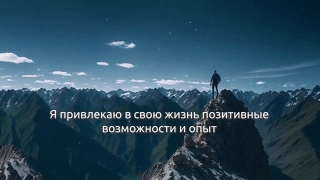 СИЛЬНЫЕ АФФИРМАЦИИ на успех и достижение целей | Мотивация, уверенность в себе, движение к мечте