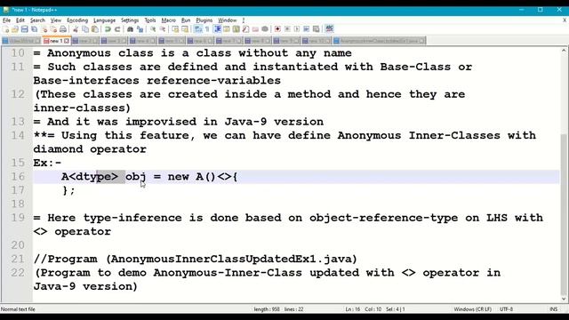 Java Anonymous Inner classes Update in Java 9 || Java Anonymous Classes|| Java Inner Classes|| #355 смотреть онлайн