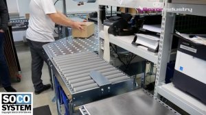 Автоматическая линия упаковки и транспортировки гофрокоробов  Soco System