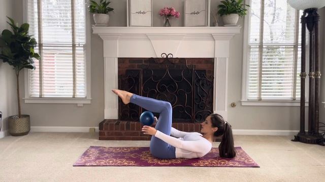Beginner Pilates Ab Strengthening Workout | Pilates Core exercises with Ball