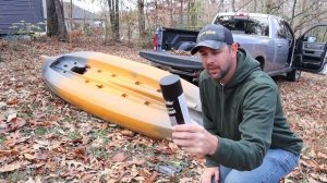 Checking Kayak Scrapes After 2 Years  (Old Town Repairs)