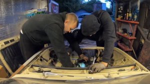 СНИМАЕМ МОТОР 2106 #1v1