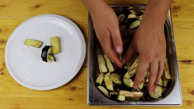 Супер закуска! Маринованные баклажаны с перцем и чесноком