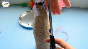 DIY Декор БУТЫЛКИ Своими Руками/ Декорирование Украшение бутылок