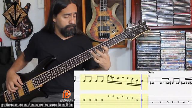 Wasted Time – Skid Row - Track bass (Only Bass) + Tablature смотреть онлайн