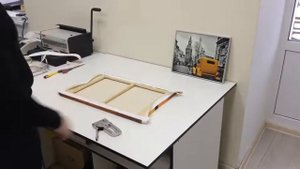 Как сделать фото на холсте?