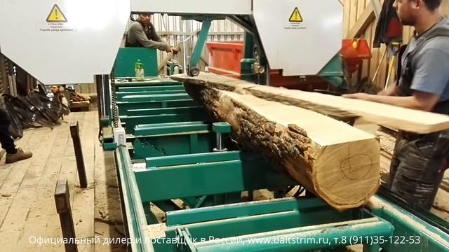 Ленточная пилорама ZBL 60 H