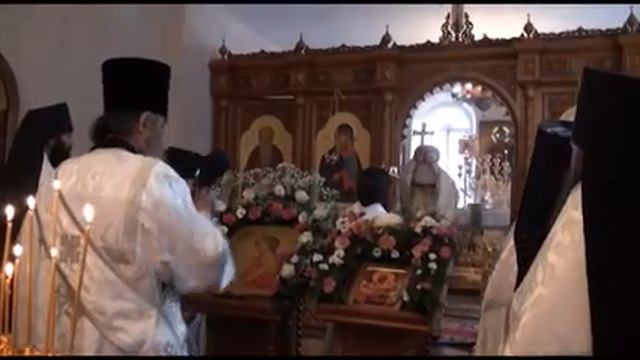 Освящение храма Марии Египетской в Оптиной Пустыни смотреть онлайн