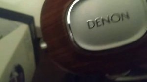 Распаковка наушники DENON