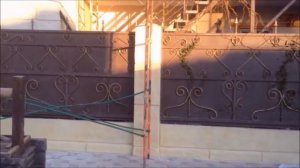 Фасад и забор под камень декоративный бетон