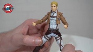 UNBOXING: ERWIN SMITH Shingeki no Kyojin - Figma #446 - Geekon