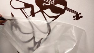 Как клеить виниловые наклейки.