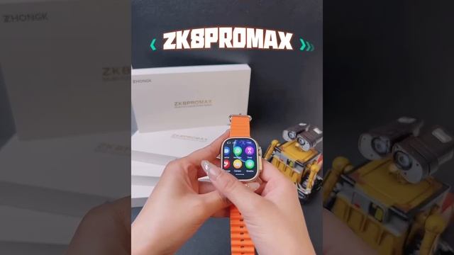 ZK8 Pro Max AMOLED Display Premium ULTRA Smartwatch | COD Available | Summer Sale смотреть онлайн
