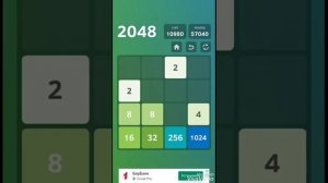 Как быстро пройти игру 2048