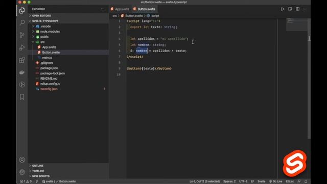 Tutorial Svelte en español - 12.TypeScript para Svelte lanzamiento oficial смотреть онлайн