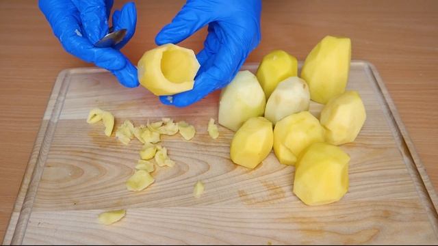 Картофель в Духовке фаршированный Мясом