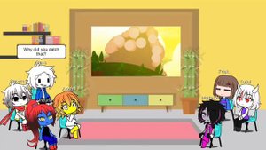 Undertale react to Seraphim vs Ultra.