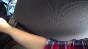 Мы дома. Приехали из города в деревню. В гости родителям.