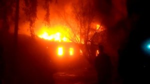 Сильный пожар в Старой Купавне | 09.10.18