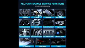 ANCEL BZ700 OBD2 Scanner Review: Professional Diagnostic Tool for Mercedes Benz Sprinter Smart |