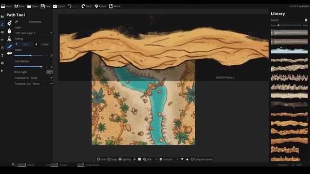 Dungeondraft Tutorial  Creating DD maps for any environment with BIOMES