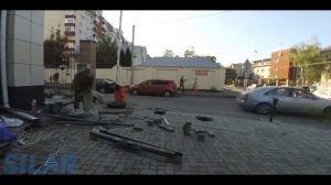 Монтаж боллардов в Ставрополе