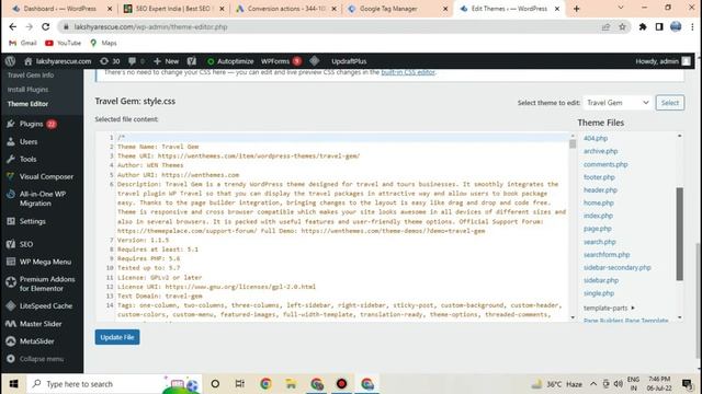 How to install Google Tag Manager - GTM | How to install Google Tag manager on Wordpress Website