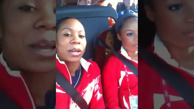 Sanya Richards videoblogs 15 Riding with Natasha Hastings