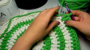 Салфетка под приборы из трикотажной пряжи Нитка