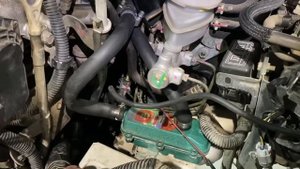 Подогреватель 220V на Митсубиши Паджеро Спорт, дизель.