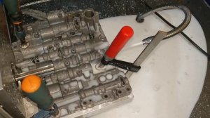 Ремонт канала гидроблока АКПП TF-80SC Land Rover Freelander 2