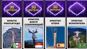 Самые Высокие Известные Статуи Иисуса Христа в Мире