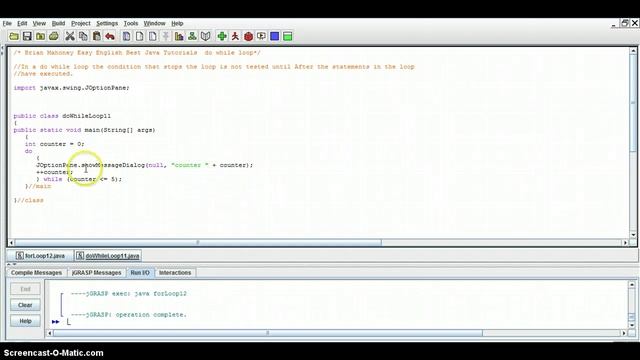 Do While loop Java | Do While Java | While Loop Java | Learn Java | Java Programming