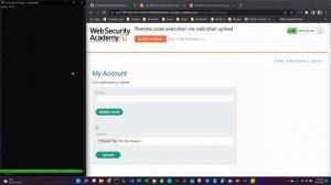 Remote code execution via web shell upload