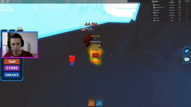 СРАЖАЮСЬ ПРОТИВ ЖЕЛЕЗНОГО ЧЕЛОВЕКА в ROBLOX | СИМУЛЯТОР СУПЕРГЕРОЯ ROBLOX смотреть онлайн