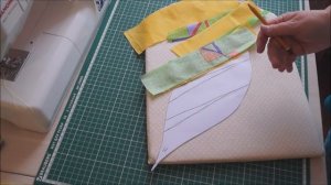 СЕРВИРОВОЧНАЯ  САЛФЕТКА  / ШЬЕМ ИЗ ЛОСКУТКОВ  /