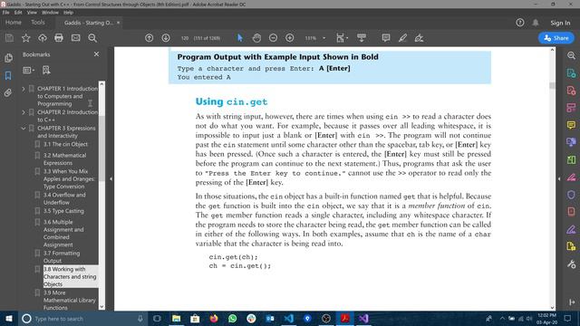 Tony Gaddis Chapter-3 Topic 3.8