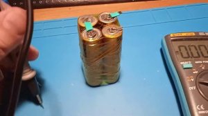 Сборка аккумулятора 18650 Tesla для пылесоса Mijia G1, H18650CH-4S1P.