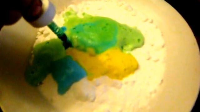 ОПЫТ-эксперимент для детей:разноцветная лава в тарелке  experiment for kids